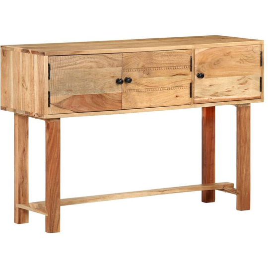 Sideboard 115x35x75 cm Solid Acacia Wood FF322670_UK - Topdeal