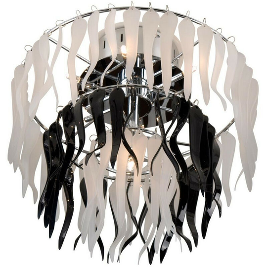 Linea Verdace Likit 7 Light Semi Flush Light Chrome