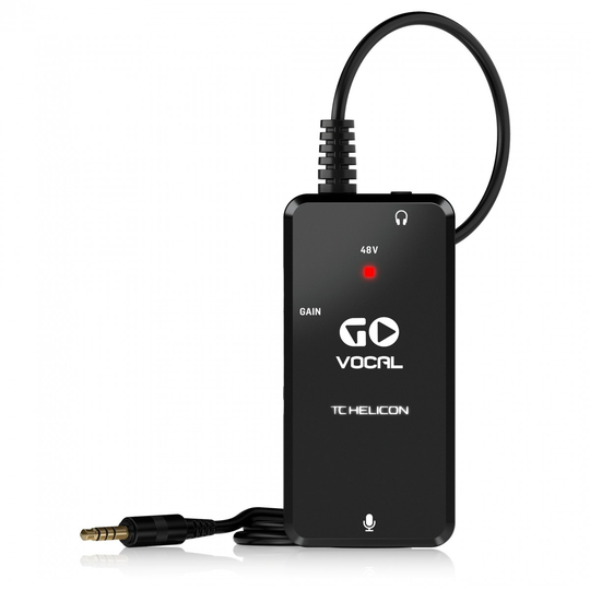 TC Helicon GO VOCAL Microphone Pre-amp for Mobile Devices