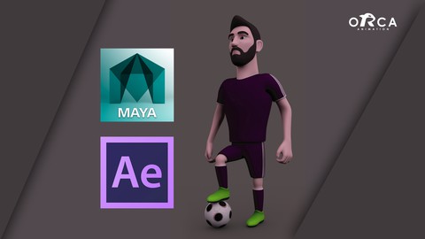Messi: ( MAYA ORCA Animation)
