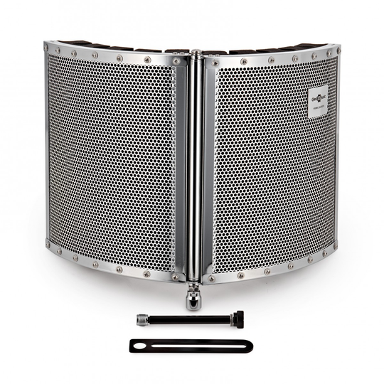 Home Studio Microphone Reflection Filter by Gear4music