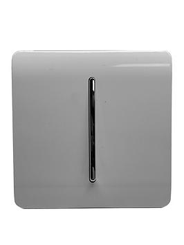 Trendiswitch 1G 3W Intermediate Lightswitch Light Grey