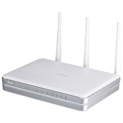ASUS RT-N16 wireless router Gigabit Ethernet Silver White