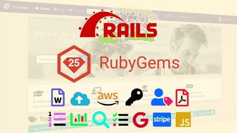 Ruby on Rails 6: Learn 25+ gems and build a Startup MVP 2022