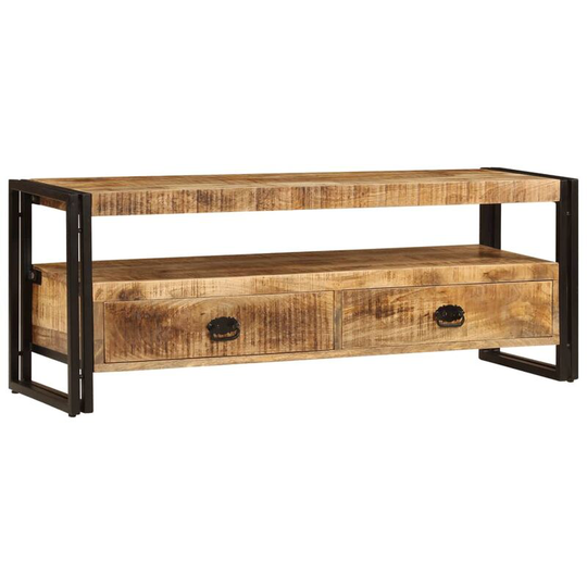 Vidaxl - tv Cabinet 120x35x45 cm Solid Mango Wood Brown