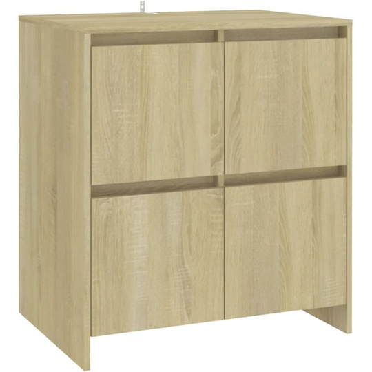 Sideboard Sonoma Oak 70x41x75 cm Engineered Wood Vidaxl Brown