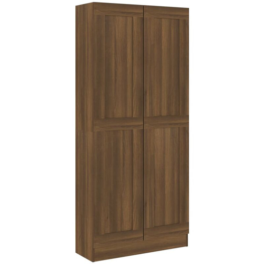 Vidaxl - Book Cabinet Brown Oak 82.5x30.5x185.5 cm Engineered Wood Brown