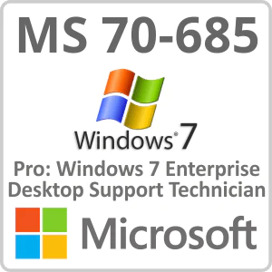 Microsoft Exam 70-685 Pro: Windows 7 Enterprise Desktop Support Technician Online Course