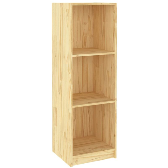 Book Cabinet/Room Divider 36x33x110 cm Solid Pinewood Vidaxl Brown