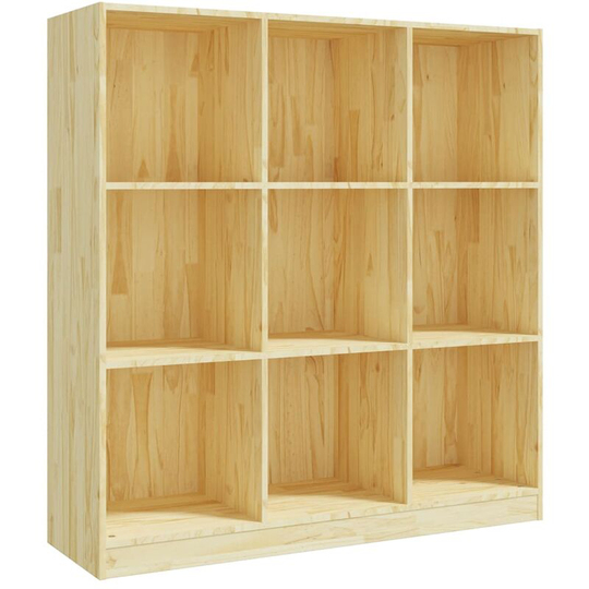 Vidaxl - Book Cabinet/Room Divider 104x33.5x110 cm Solid Pinewood Brown