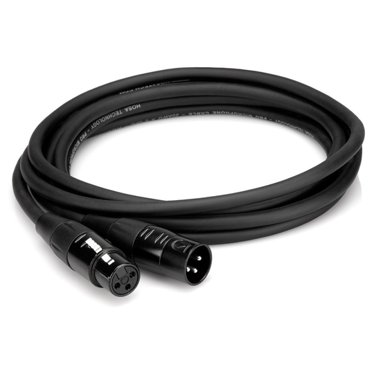 Hosa Pro Microphone Cable REAN XLR3F to XLR3M 15 ft