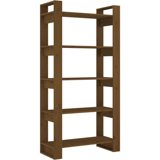 Vidaxl - Book Cabinet/Room Divider Honey Brown 80x35x160 cm Solid Wood Brown