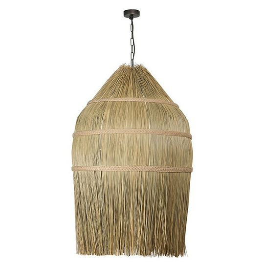 Larissa Lighting - Larissa Megara Ceiling Pendant 1 Light Ratan
