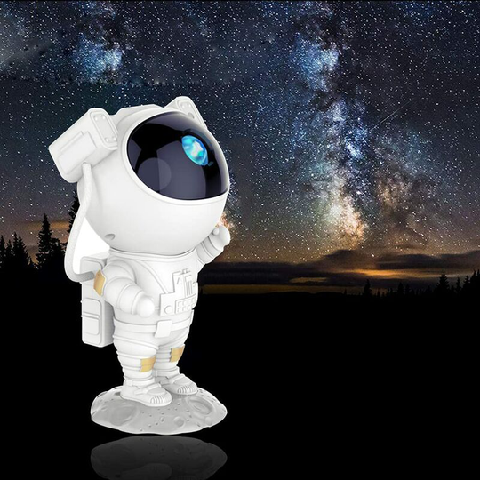 Perle Rare - Star Sky Projector, Astronaut Galaxy Nebula led Astronaut Projector Starry Sky Night Light Children's Night Light with Remote Control,