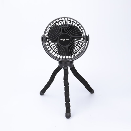 Quiet Multi-Purpose Fan Clip-on Fan with Night Light 2600mAh Battery Fan with Flexible Tripod 360° Rotating usb Fan for Stroller Car Seat Tent