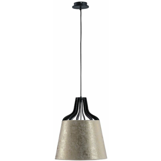 Keter Ivo Dome Pendant Ceiling Light Gold, 38cm, 1x E27