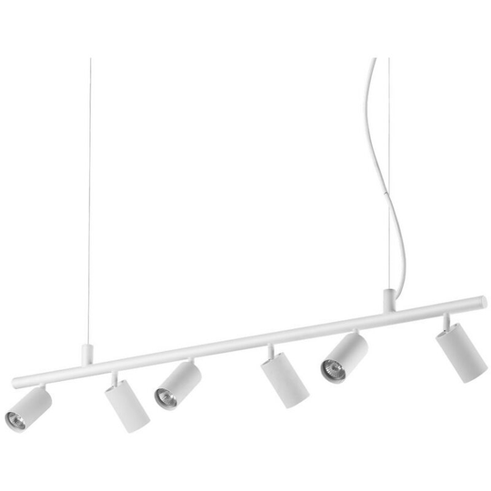 Ideal Lux dynamite - Indoor Spotlight Ceiling Pendant Lamp 6 Lights White, GU10