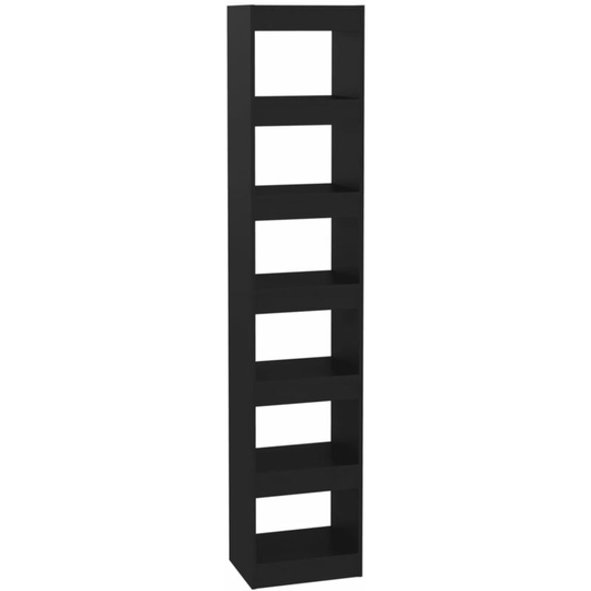 Book Cabinet/Room Divider Black 40x30x198 cm Vidaxl Black
