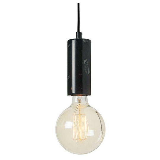 Larissa Morphou Ceiling Pendant 1 Light Marble Black