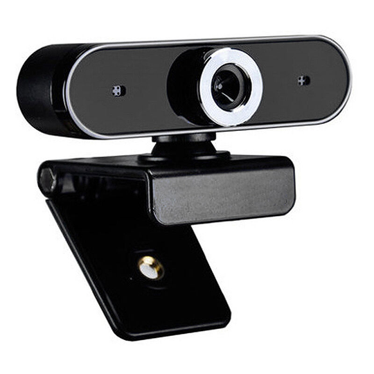 Webcam Webcam With Microphone USB Video Call Computer Peripheral Camera (Black)
