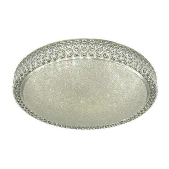 Searchlight Flush - Integrated led 1 Light Decorative Flush Ceiling Light White