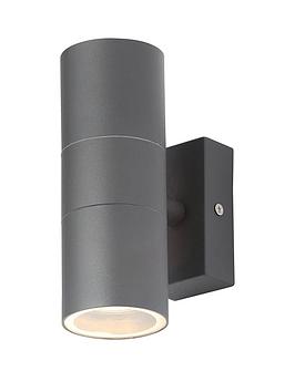 Camden 2 Light Up And Down Wall Light - Anthracite