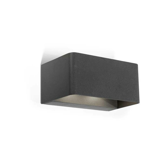 Leds-C4 Wilson - Outdoor led Up Down Wall Light Urban Grey 1710lm 3000K IP65