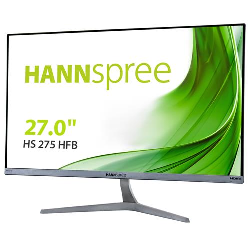 Hannspree HS275HFB LED display 68.6 cm (27") 1920 x 1080 pixels Full HD Black Grey