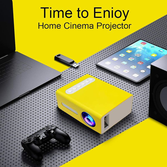 Pro Projector , Compatible Portable Mini Projector Suitable for Mobile Devices, Children's Gift s