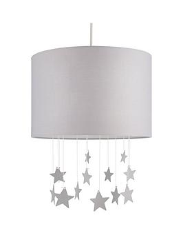 Lyla Easy-Fit Star Light Shade - Grey