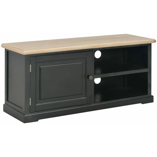 Tv Cabinet Black 90x30x40 cm Wood Vidaxl Black
