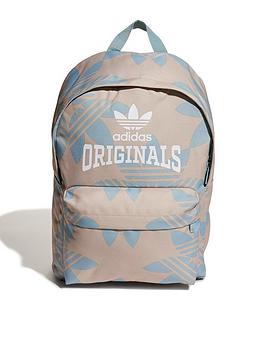 Adidas Originals Print Backpack - Light Brown