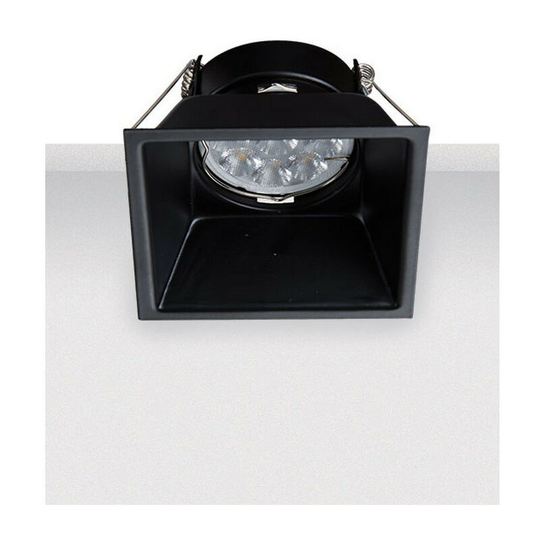 Larissa Shipka Recessed Downlight Spot 1 Light Aluminium Black