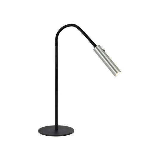 Luminosa Lighting - Table Task Lamp, 1 Light Adjustable Switched, 1 x 7W led, 3000K, 436lm, Black, Aluminium