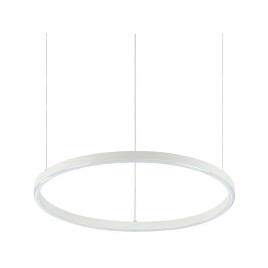 Ideal Lux oracle - Integrated led Circle Ceiling Pendant Lamp 1 Light White 3000K