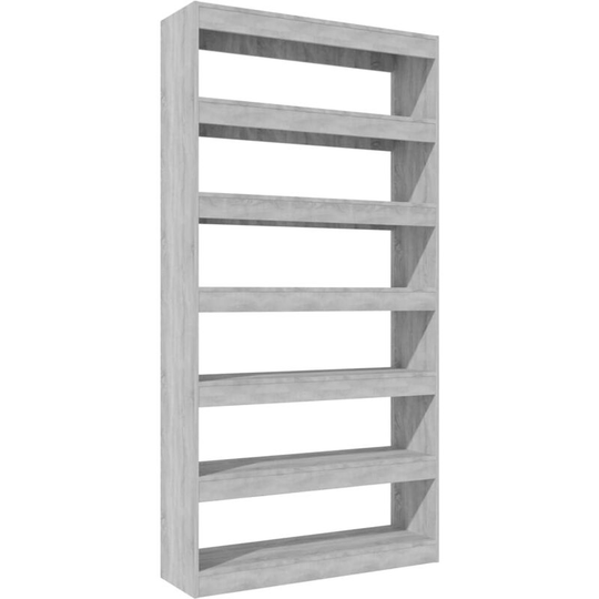 Vidaxl - Book Cabinet/Room Divider Grey Sonoma 100x30x198 cm Engineered wood Grey