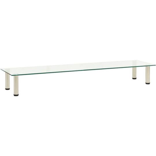 Tv Stand Transparent 140x35x17 cm Tempered Glass Vidaxl Transparent