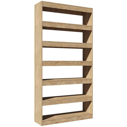 Vidaxl - Book Cabinet/Room Divider Sonoma Oak 100x30x198 cm Engineered wood Brown