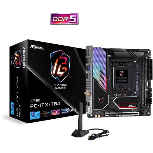 Asrock Z790 PG-ITX/TB4 Intel Z790 LGA 1700 mini ITX