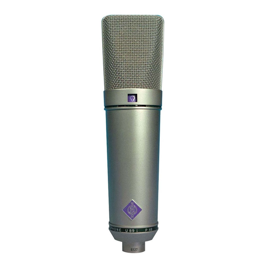 Neumann U 89 i Studio Microphone Nickel