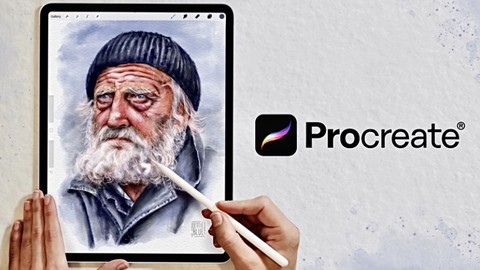 Painting a Realistic Watercolor Portrait in Procreate