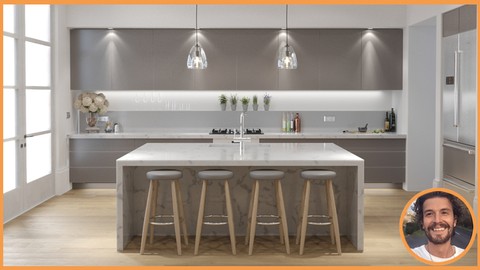 Interior 3D Rendering 3ds Max + Corona: The Quickest Way