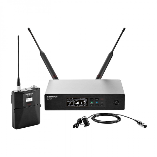 Shure QLXD14E/83-H51 Wireless Lavalier Microphone System