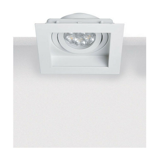 Larissa Shipka Recessed Downlight Spot 1 Light Zinc Casting White