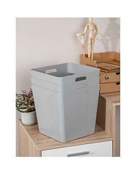 Wham Set Of 3 Studio Cube Storage Baskets