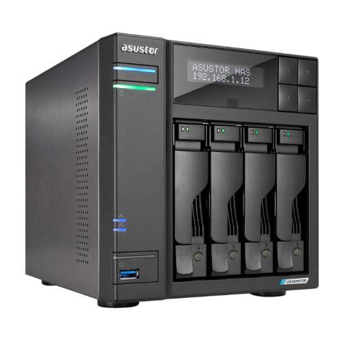 Asustor LOCKERSTOR 4 Gen2 (AS6704T) NAS Desktop Ethernet LAN Black N5105