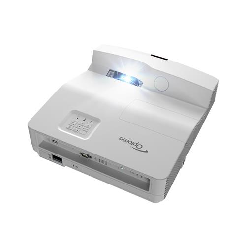 Optoma W330UST data projector Ultra short throw projector 3600 ANSI lumens DLP WXGA (1280x800) 3D White