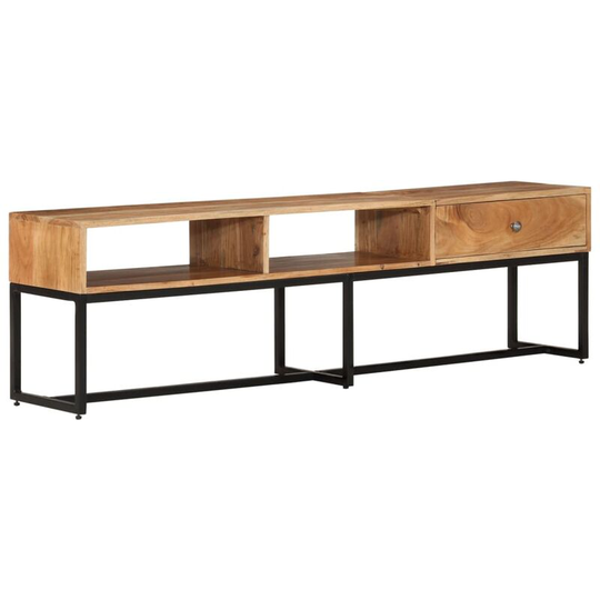 Vidaxl - tv Cabinet 160x30x45 cm Solid Wood Acacia Brown