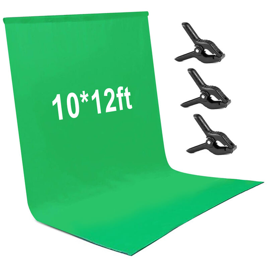 Andoer - 3 * 3.6m/ 10 * 12ft Photography Background Screen Portrait Photography Backdrops Photo Studio Props