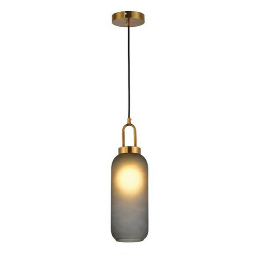 Larissa Lighting - Larissa Polis Ceiling Pendant Light Glass 1x E27 Max 40W